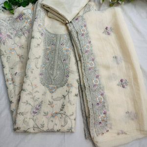Hand Embroidery Kameez Set