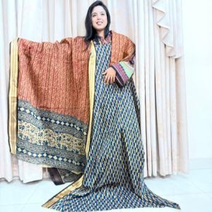 কটন গাদোয়াল থ্রীপিস